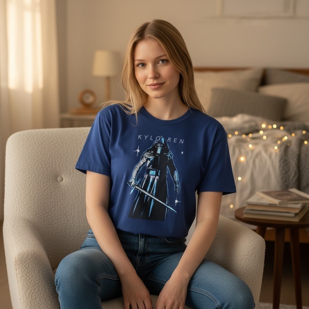 Star‎ Wars Navy Kylo Ren Tee
